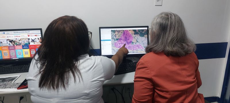 Oficina de Territorialização CF Antônio Gonçalves da Silva - AP 5.1, objetivo do trabalho é a delineação das microáreas dos territórios da Atenção Básica à Saúde.