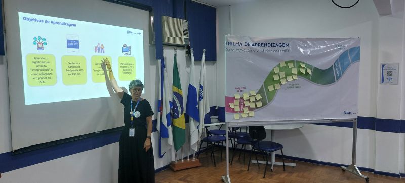 Curso Introdutório qualifica os profissionais que ingressam na Atenção Primária à Saúde, para que ampliem sua visão sistêmica e integral.