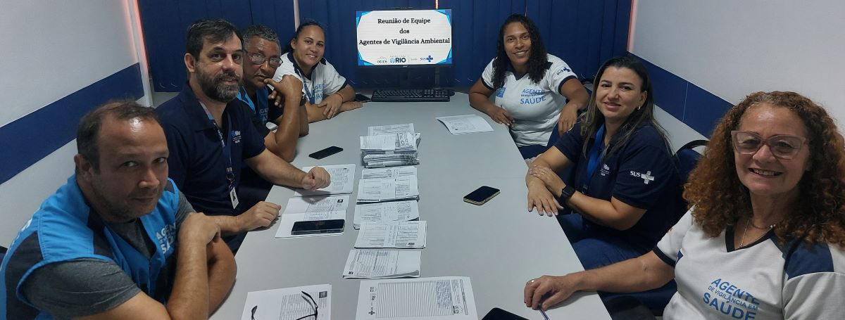 Reunião de Equipe dos AVSs