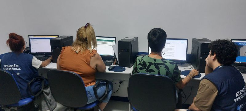 O objetivo do encontro foi a prestação de contas do Segmento de Residência Terapêutica (SRT) e realizar a correção dos cadernos pendentes.