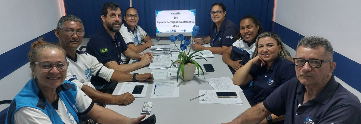 Reunião de Equipe dos AVSs