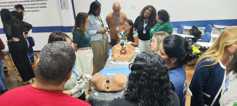 Treinamento de DIU para Enfermeiros e Médicos das Unidades de Atenção Primária da AP 5.1, Educação Permanente.