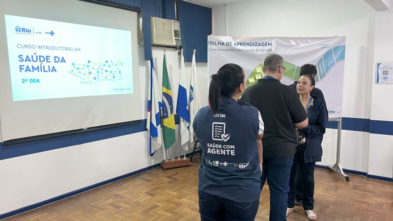 Curso Introdutório Saúde da Família é uma das estratégias prioritárias de formação de profissionais da Rede de Atenção Primária - Município/RJ.