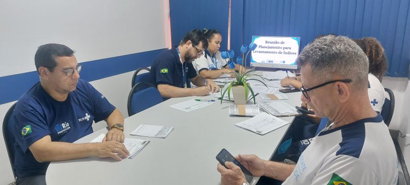 Reunião de levantamento para o planejamento de índices dos Agentes de Vigilância em Saúde (AVS), o encontro teve como objetivo principal discutir e estabelecer diretrizes que visam aprimorar a atuação desses profissionais na promoção da saúde pública.
