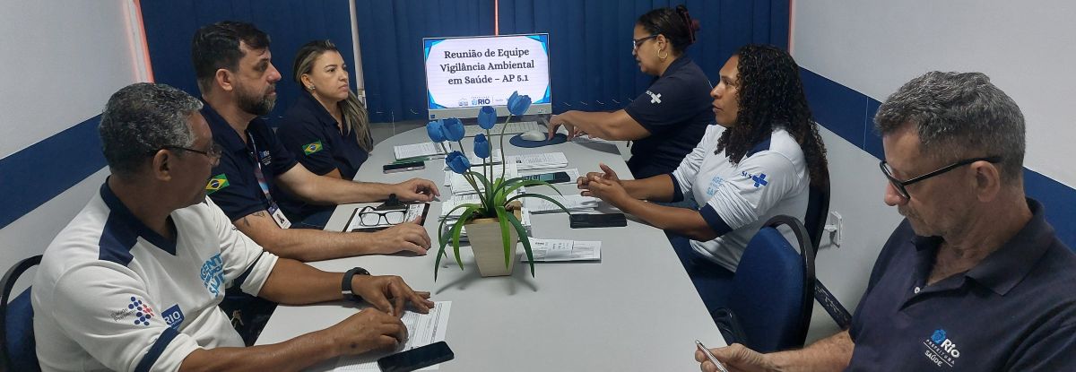 Reunião de Equipe dos AVSs