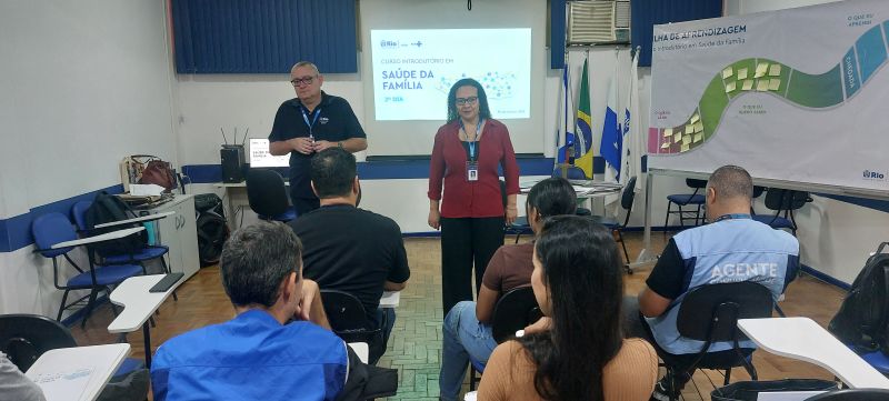 Curso Introdutório Saúde da Família é uma das estratégias prioritárias de formação de profissionais da Rede de Atenção Primária - Município/RJ.