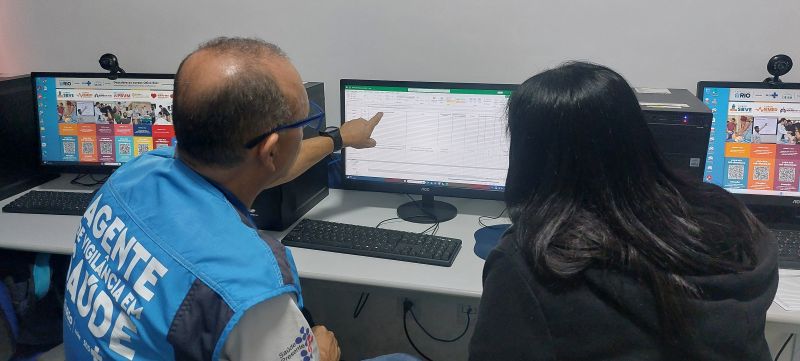 Preenchimento de Planilhas das Arboviroses, de monitoramento, visando o planejamento de ações para o plano de contingência para enfrentamento das arboviroses.