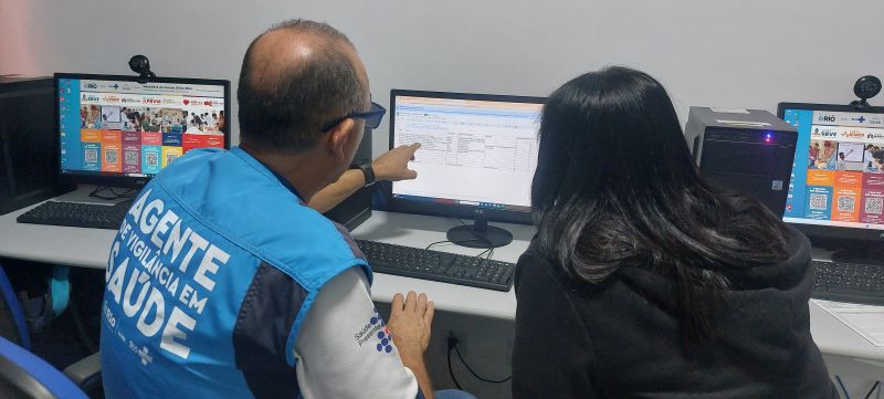 Preenchimento de Planilhas das Arboviroses, de monitoramento, visando o planejamento de ações para o plano de contingência para enfrentamento das arboviroses.