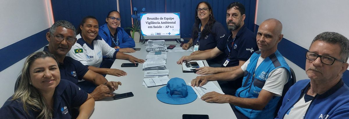 Reunião de Equipe dos AVSs