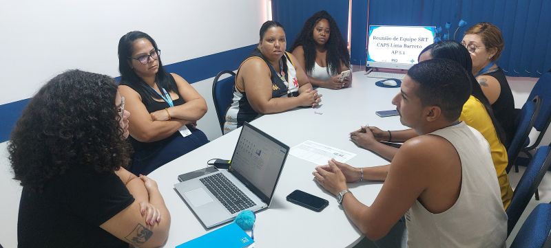 Supervisão do Serviço de Residência Terapêutica (SRT) - objetivo de promover o alinhamento das práticas e diretrizes de cuidado voltadas ao fortalecimento do trabalho em saúde mental no contexto das residências terapêuticas.