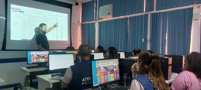 Treinamento MEDIREC - Plataforma de apoio à regulação em saúde, que integra informações e otimiza a comunicação entre profissionais.