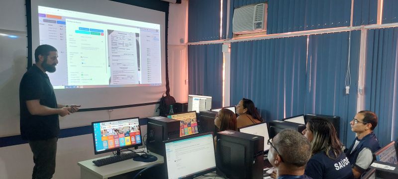 Treinamento MEDIREC - Plataforma de apoio à regulação em saúde, que integra informações e otimiza a comunicação entre profissionais.