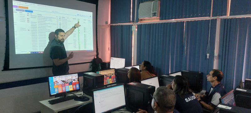 Treinamento MEDIREC - Plataforma de apoio à regulação em saúde, que integra informações e otimiza a comunicação entre profissionais.