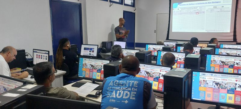 Atuação qualificada dos Agentes de Vigilância em Saúde, e o Trabalho de Rotina dos AVS sobre o Risco Não Biológico”.