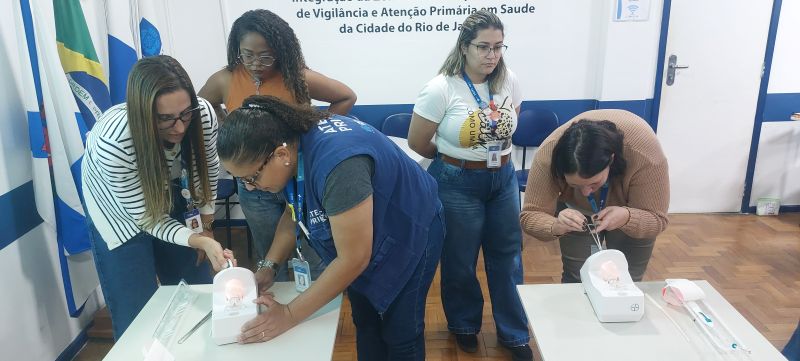 Ampliação do treinamento em planejamento reprodutivo com foco na inserção do DIU Mirena realizado em 08/10/2025.