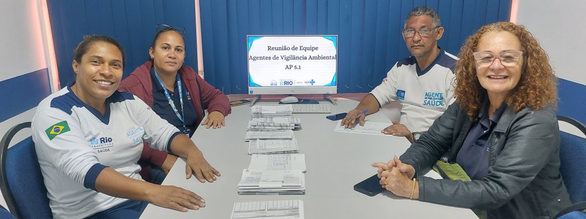 Reunião de Equipe dos AVSs