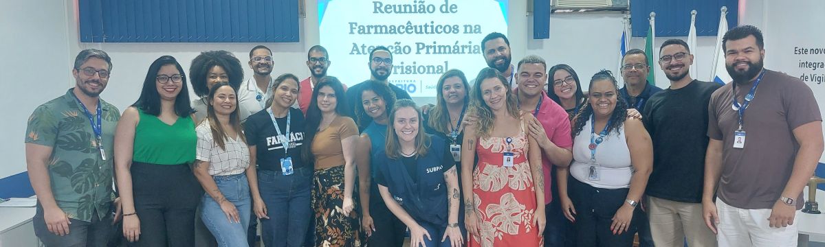 Reunião Bimestral Farmacêuticos da Atenção Primária Prisional