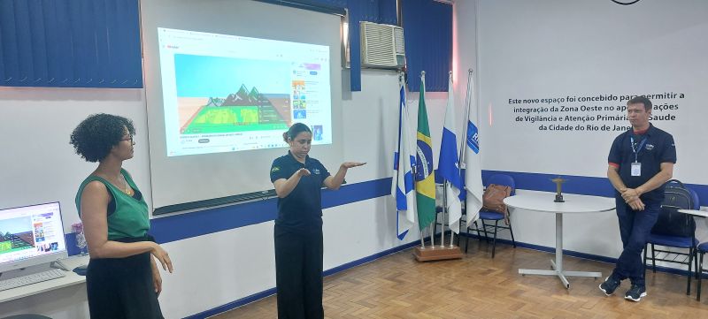 Curso Básico II de Libras - 8ª Aula,, público alvo profissionais da APS, o objetivo é a promoção do ensino da Língua Brasileira de Sinais.