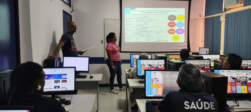 Atuação qualificada dos Agentes de Vigilância em Saúde, e o Trabalho de Rotina dos AVS sobre o Risco Não Biológico”.