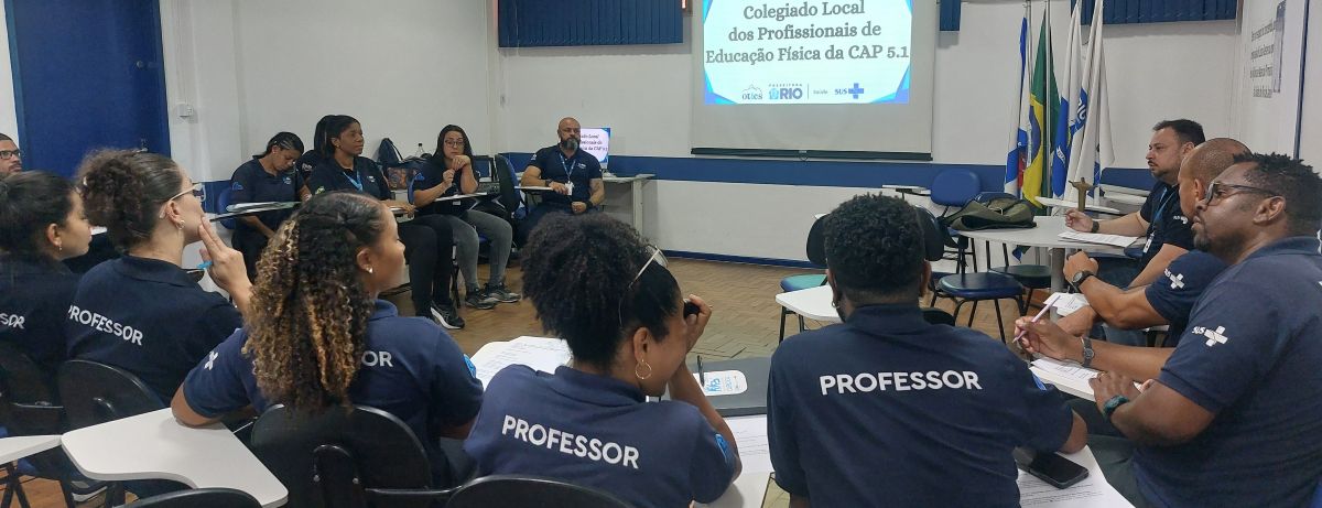 Colegiado Local dos Profissionais de Educação Física da CAP 5.1