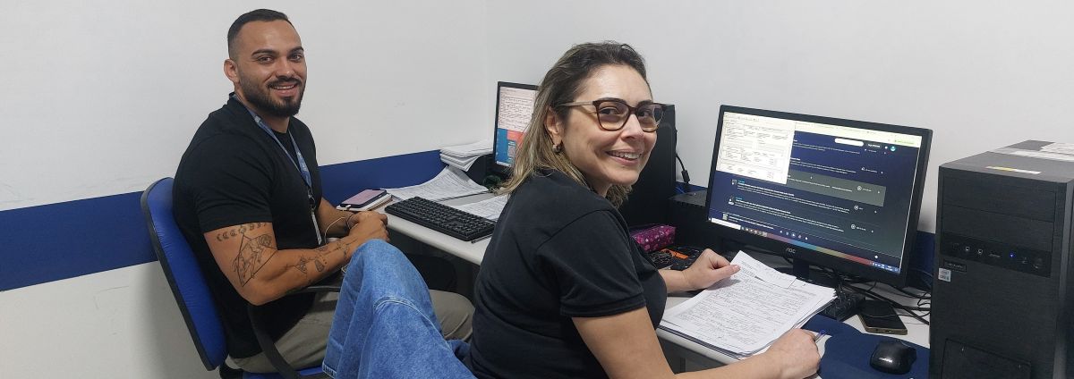 Digitação do Sinan Net na OTICS Bangu