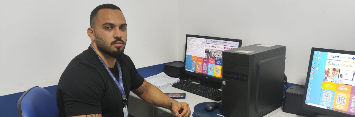 Digitação do Sinan Net na OTICS Bangu