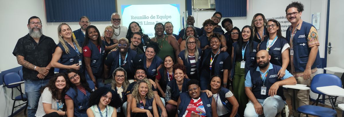 Reunião de Equipe do CAPS III Lima Barreto
