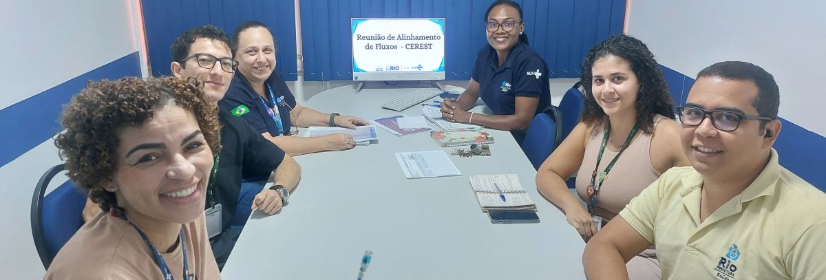 Reunião de Alinhamento das Atividades do Cerest Zona Oeste