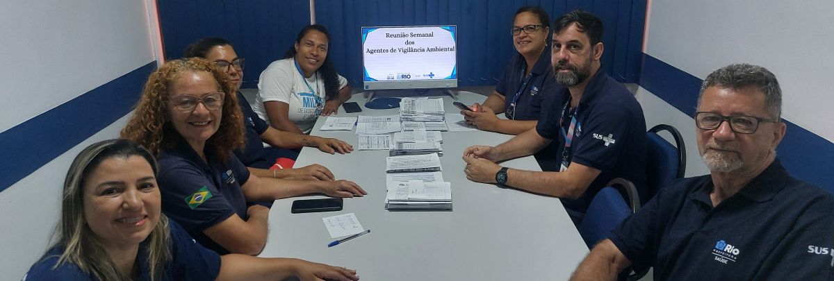 Reunião de Equipe dos AVSs