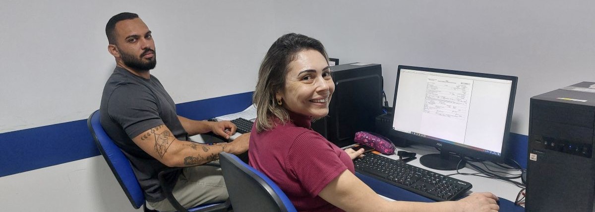 Digitação do Sinan Net na OTICS Bangu