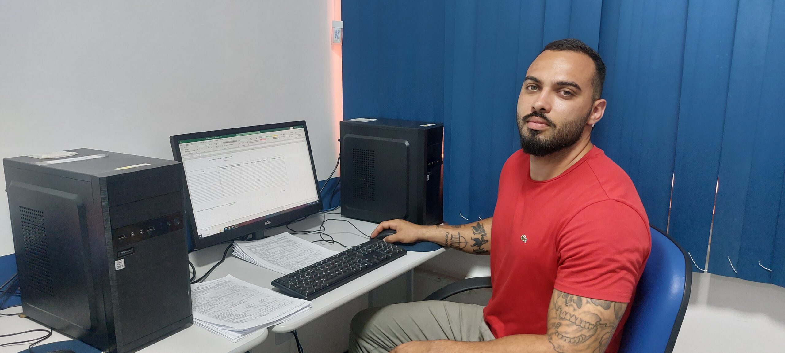 Digitação do Sinan Net na OTICS Bangu