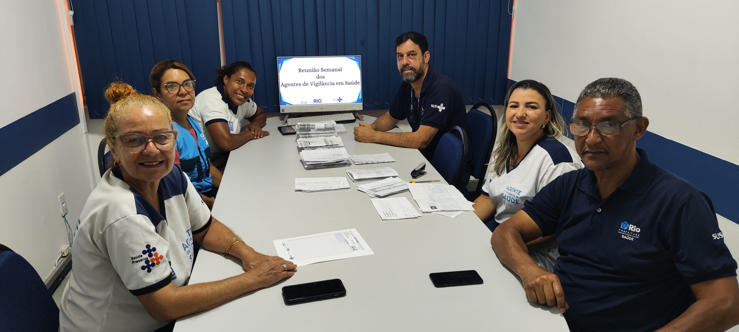 Reunião de Equipe dos AVSs