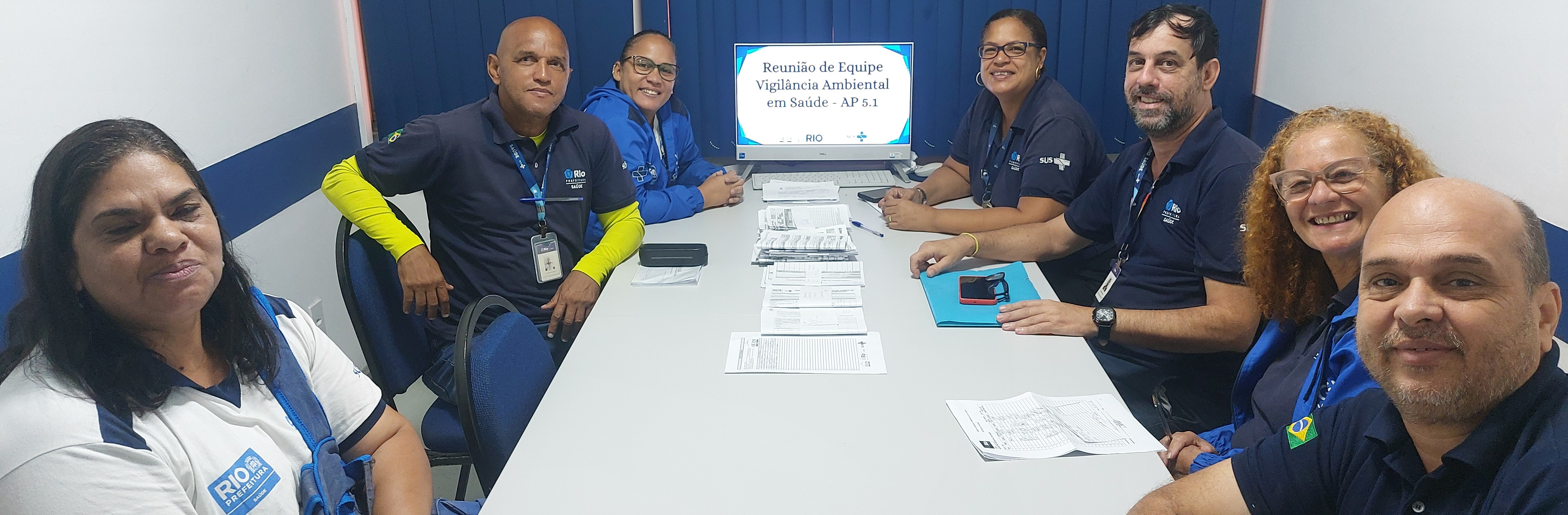 Reunião de Equipe dos AVSs