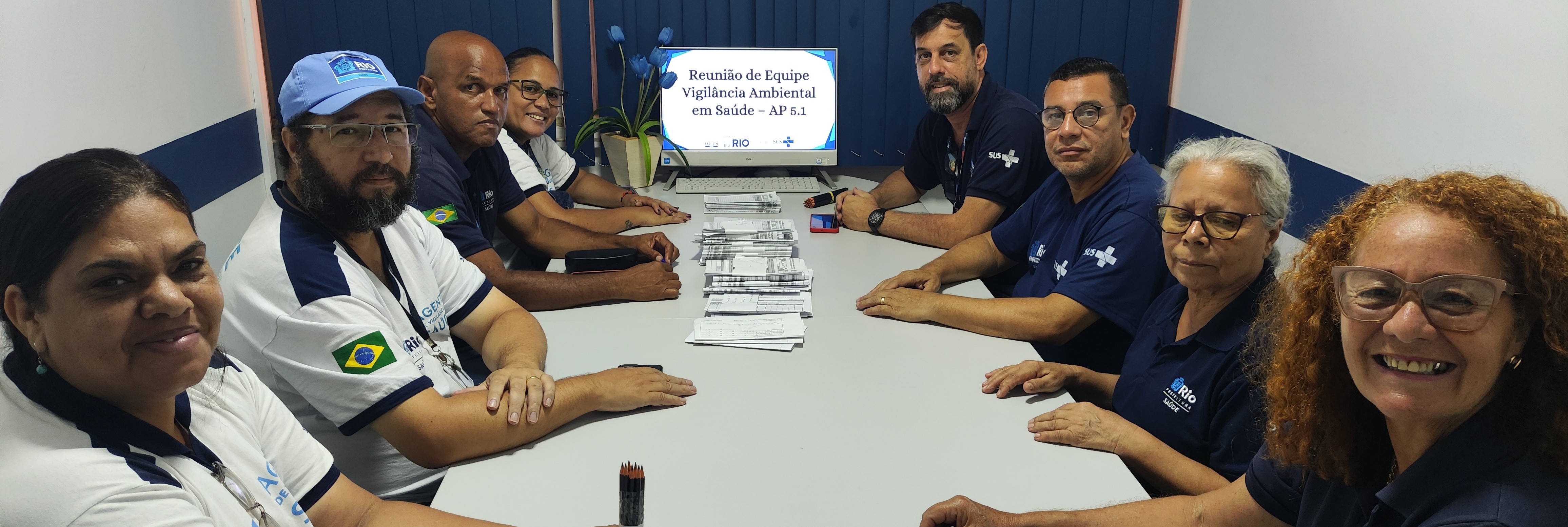 Reunião de Equipe dos AVSs