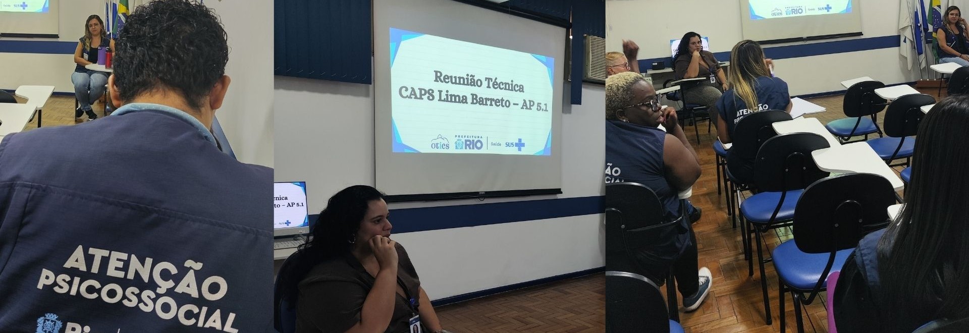 Reunião de Equipe do CAPS III Lima Barreto