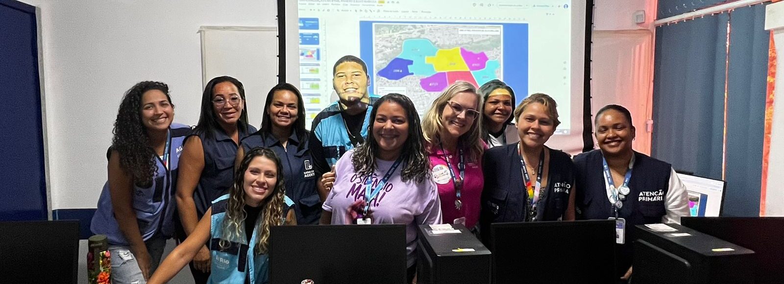 Oficina de Territorialização do CMS Dr Eithel Pinheiro e CMS Silvio Barbosa – AP 5.1.