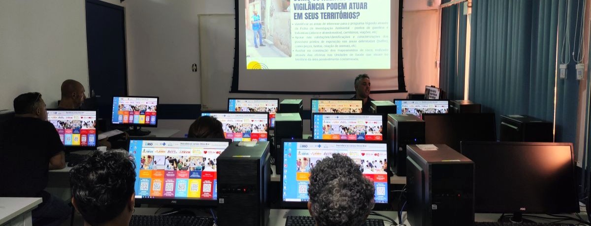 Capacitação “VIGISOLO e o Trabalho dos Agentes de Vigilância no Território”
