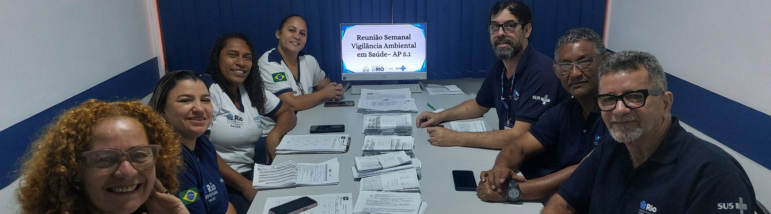 Reunião de Equipe dos AVSs