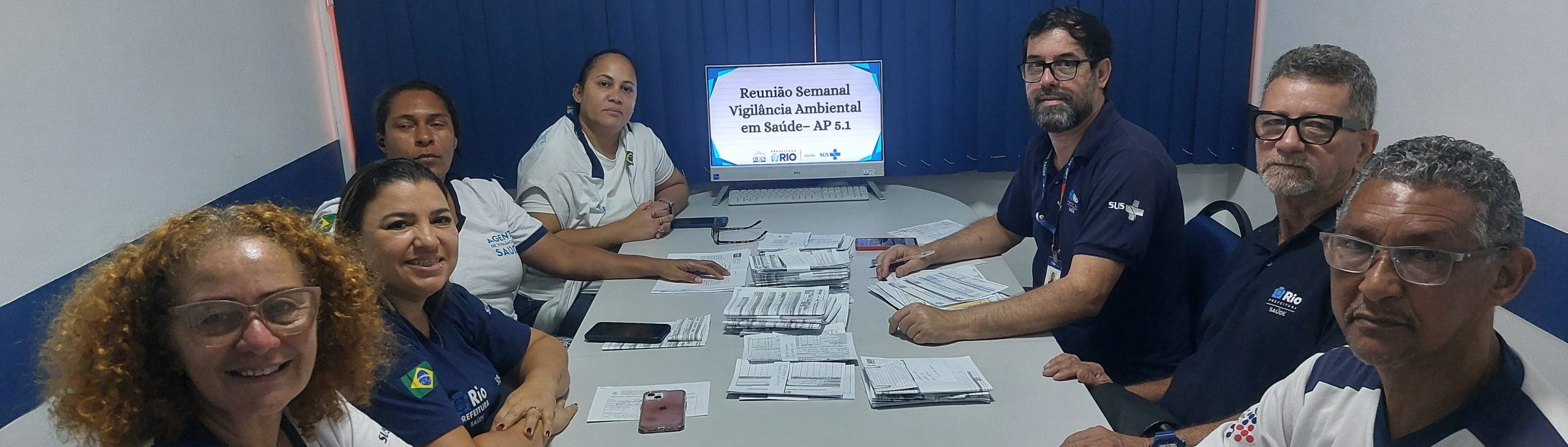 Reunião de Equipe dos AVSs