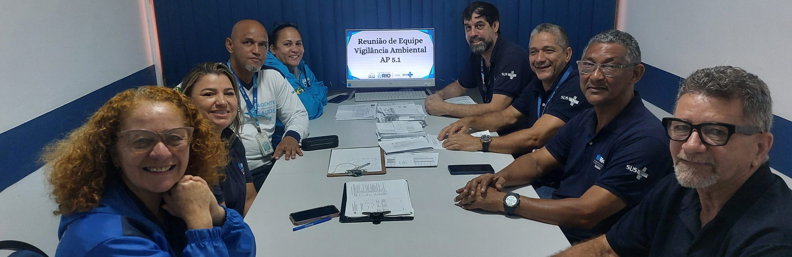 Reunião de Equipe dos AVSs
