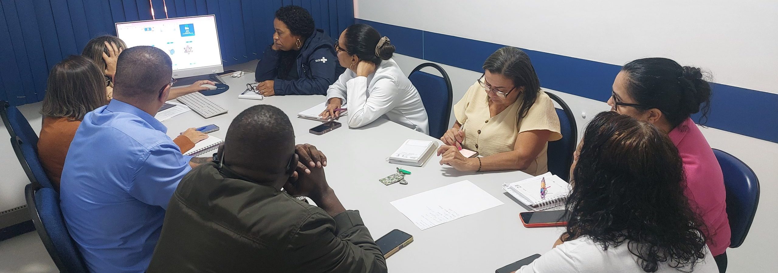 Reunião Mensal de Chefia da Policlínica Manoel Guilherme da Silveira Filho (PMGSF)