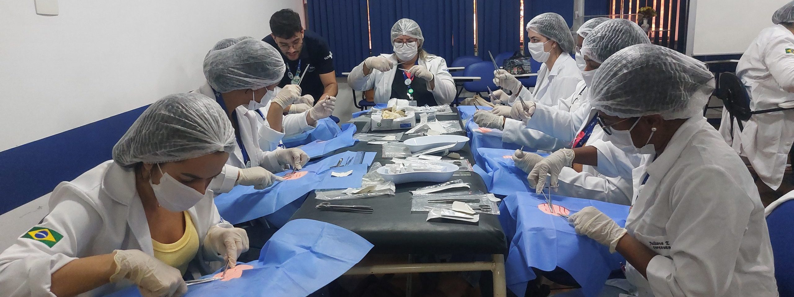 Capacitação de Sutura para Enfermeiros da Atenção Primária Prisional (APP)