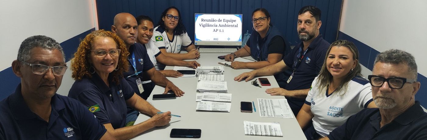 Reunião de Equipe dos AVSs