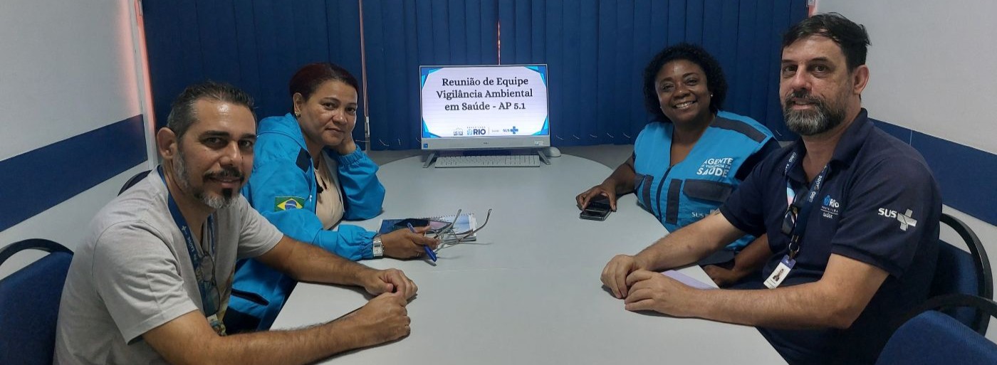 Reunião de Equipe dos Agentes de Vigilância em Saúde da AP 5.1