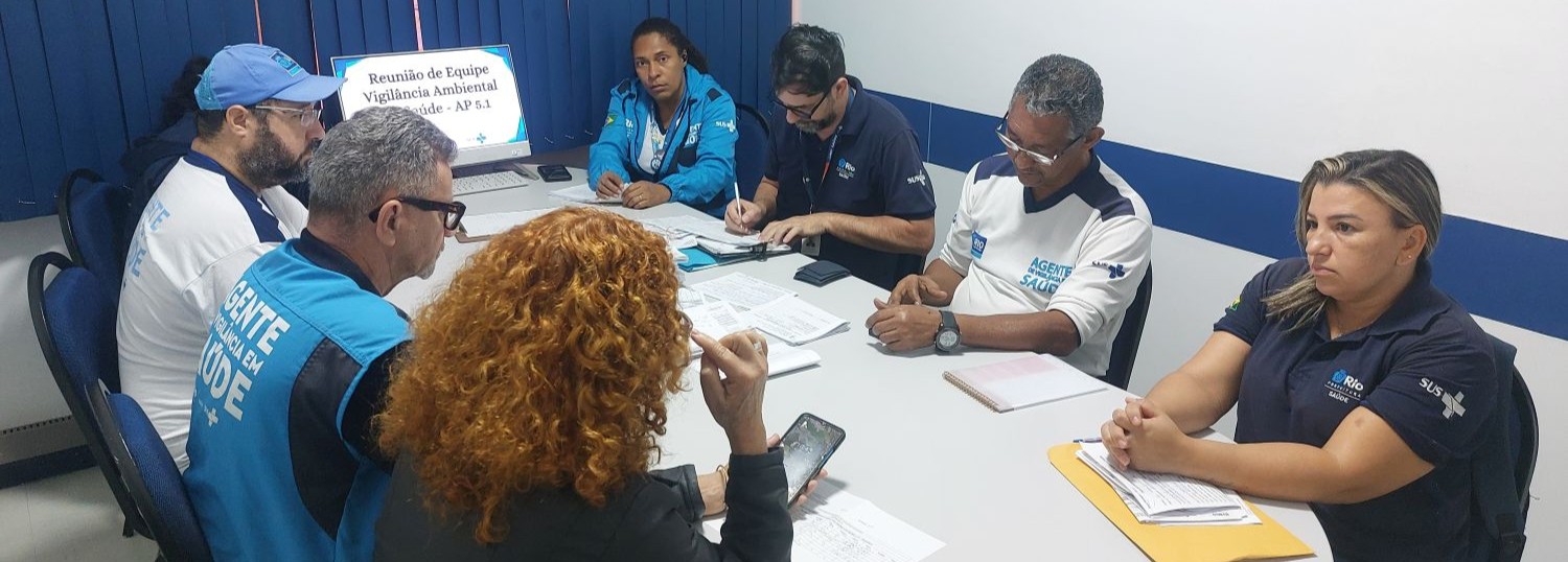 Reunião de Equipe dos AVSs