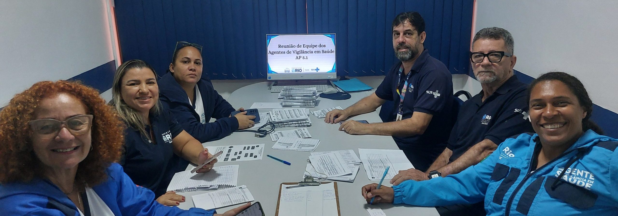Reunião de Equipe dos AVSs