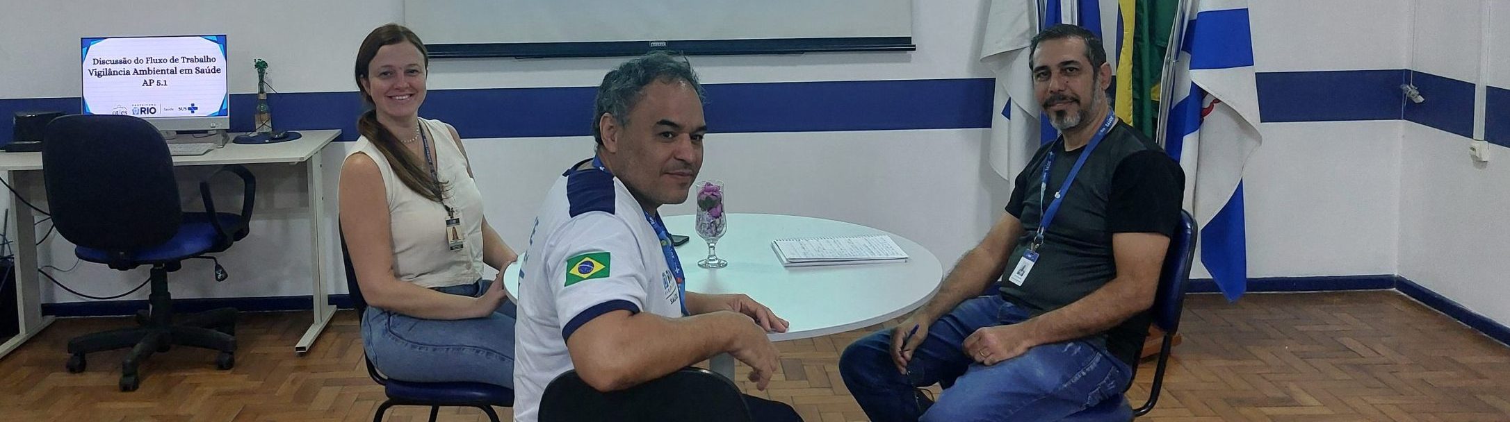 Vigilância Ambiental Alinha Fluxo de Trabalho na AP 5.1