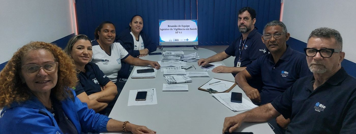 Reunião de Equipe dos AVSs
