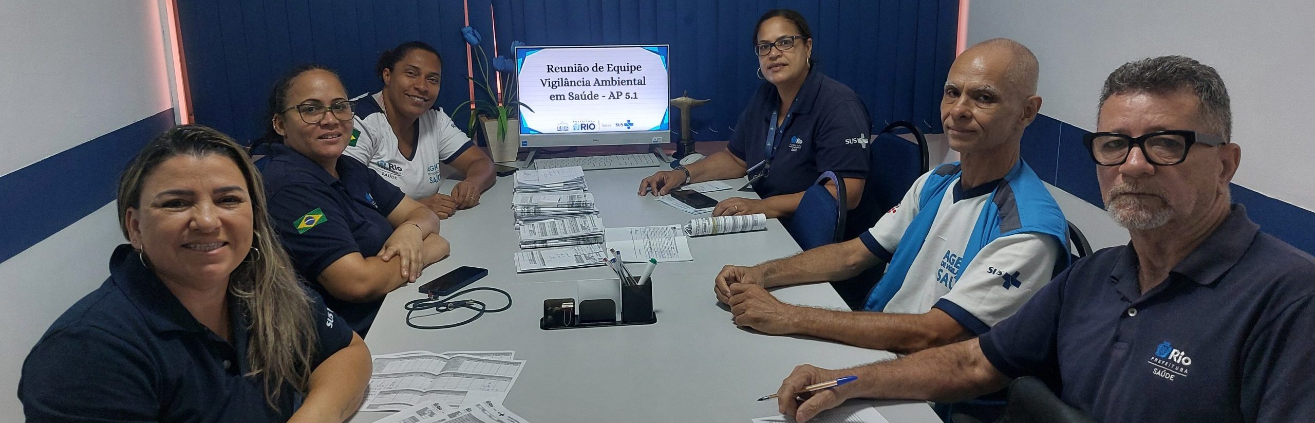 Reunião de Equipe dos AVSs
