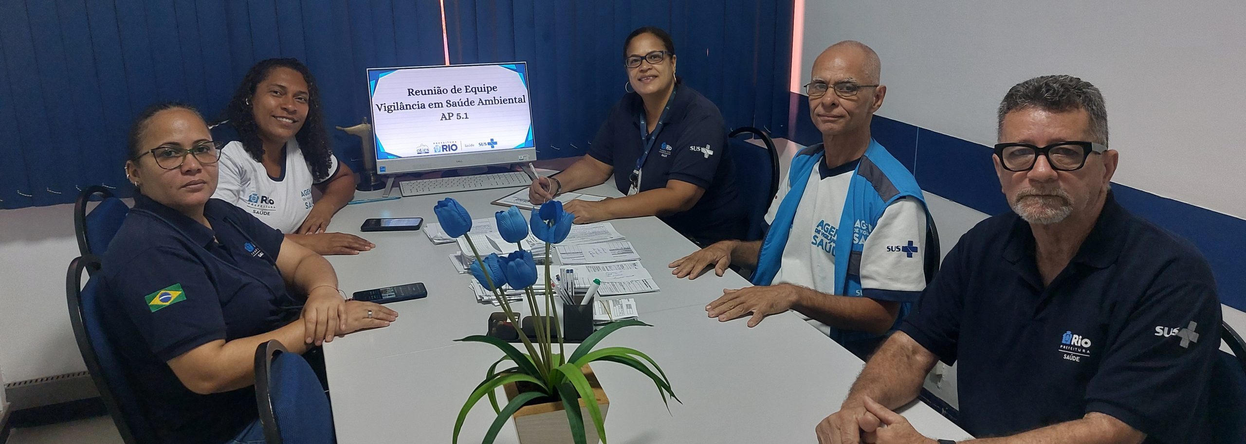 Reunião de Equipe dos AVSs